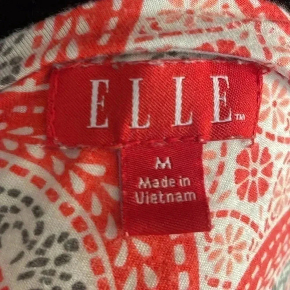 ELLE Women’s Medium Skinny Strap V Neck Dress - Picture 7 of 9